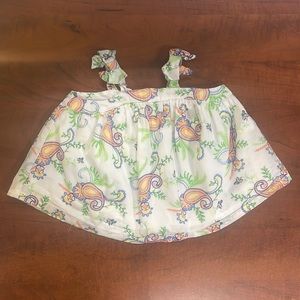Janie and Jack Paisley 2-pc set 6-12 mons